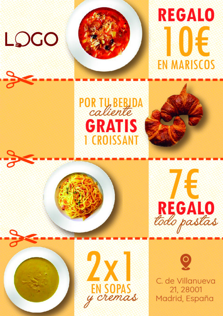 Flyers efectivos para aumentar las ventas de mi restaurante