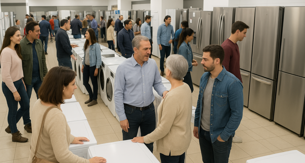 Como llenar tu Tienda de Electrodomésticos