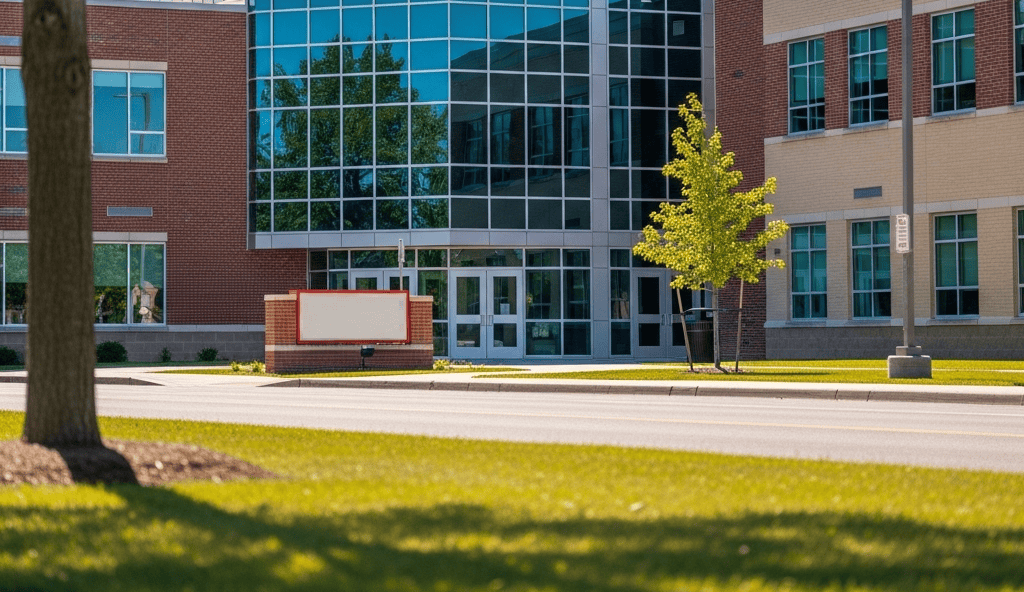 Hice destacar mi centro educativo