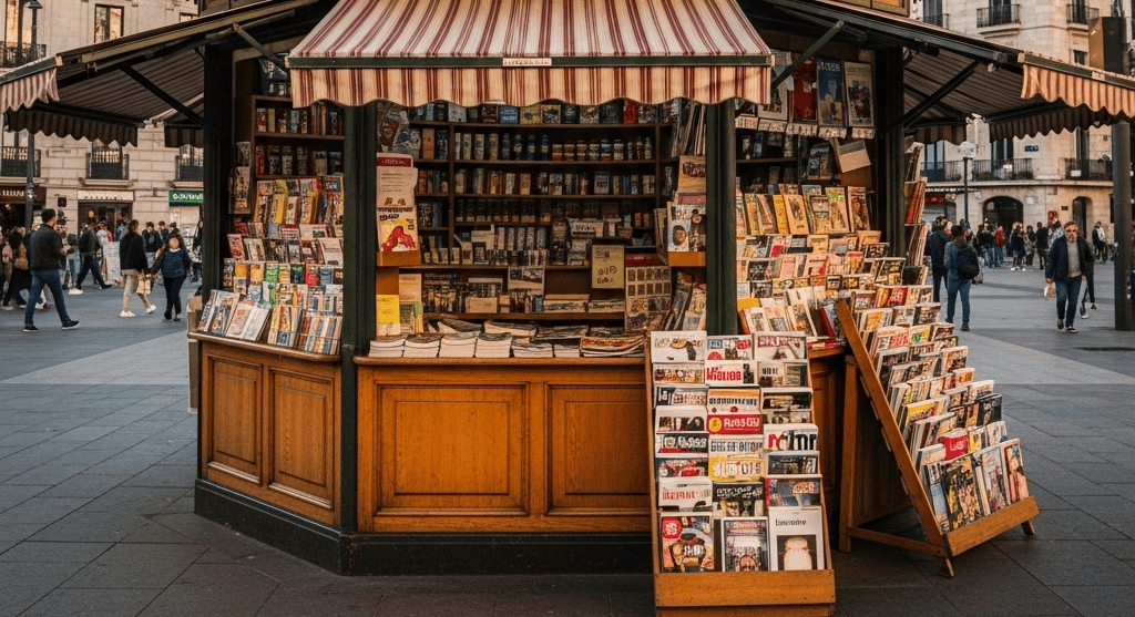 Hice destacar mi kiosko