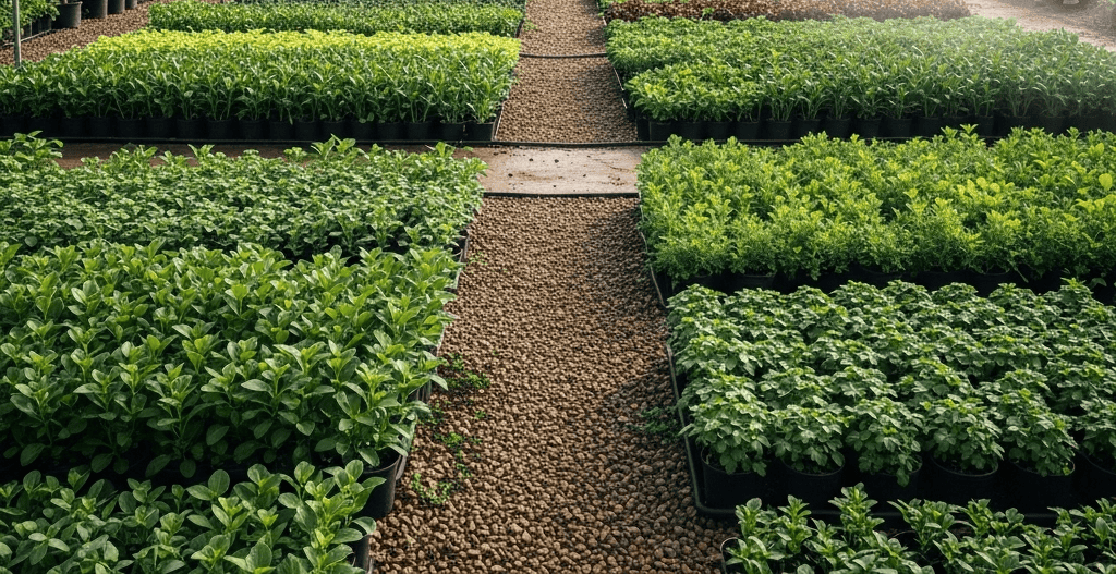 Hice destacar mi vivero